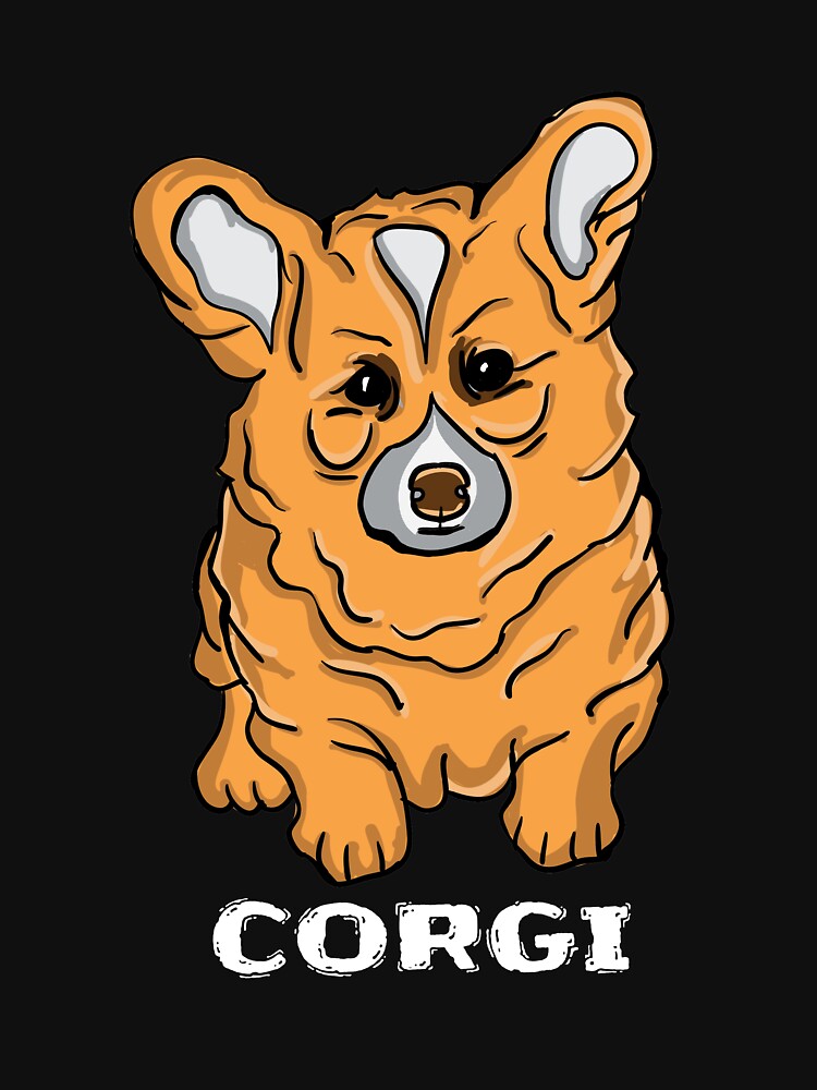 Funny Cute Corgi Dog Lover by Kieran Abbott T-Shirts, Hoodie, Sweatshirt | BlankRebels.com (Image 3)