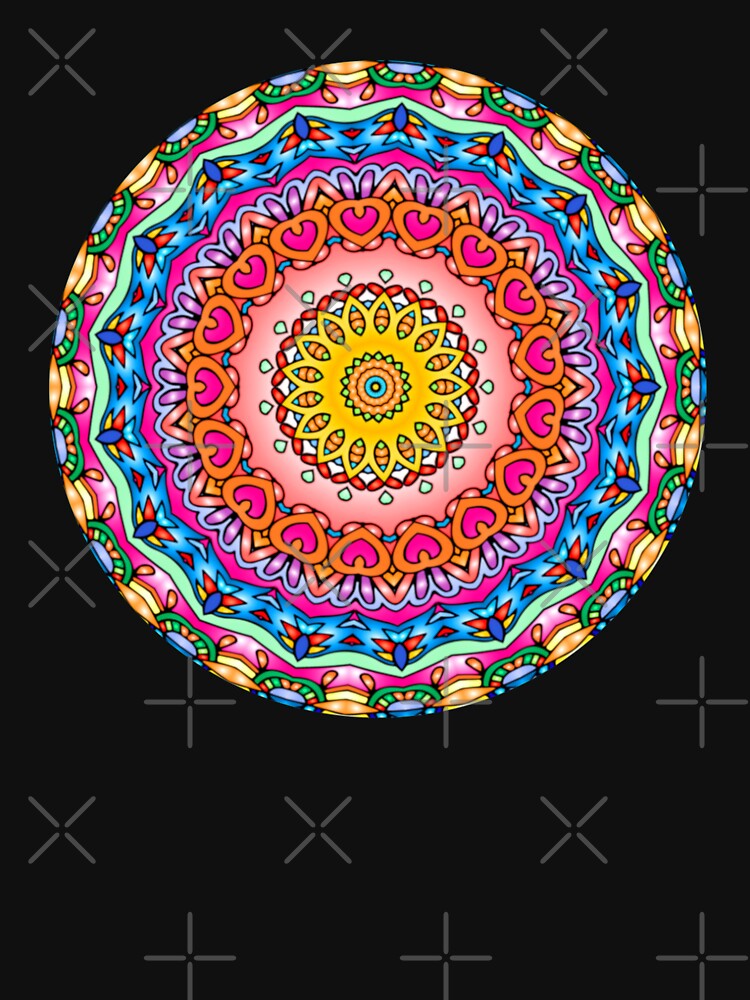 Pristine Droplet Mandala by Blu Happiness T-Shirts, Hoodie, Sweatshirt | BlankRebels.com (Image 3)