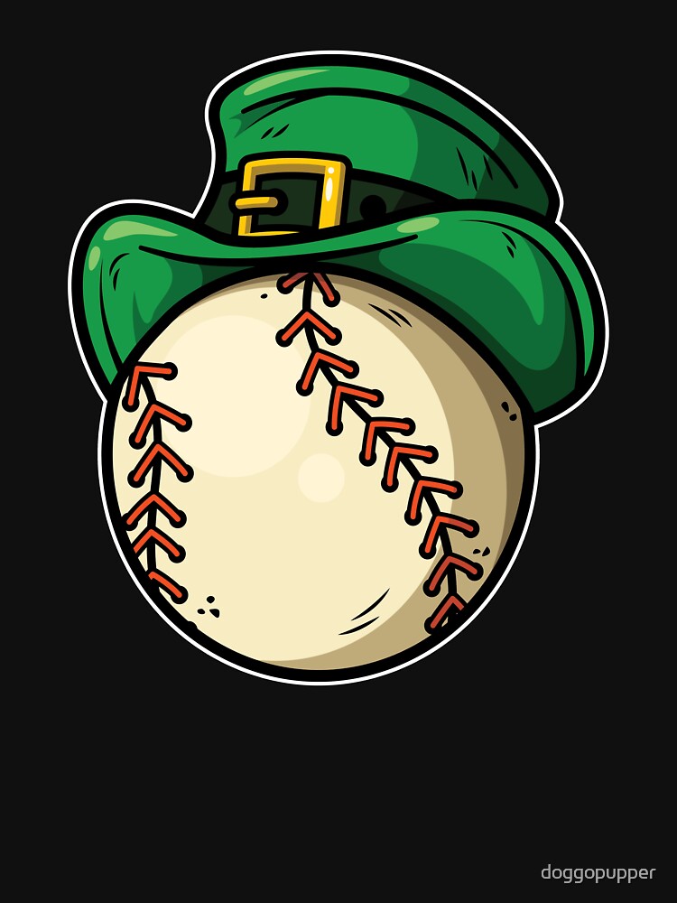St Patricks Day Baseball Apparel by doggopupper T-Shirts, Hoodie, Sweatshirt | BlankRebels.com (Image 3)