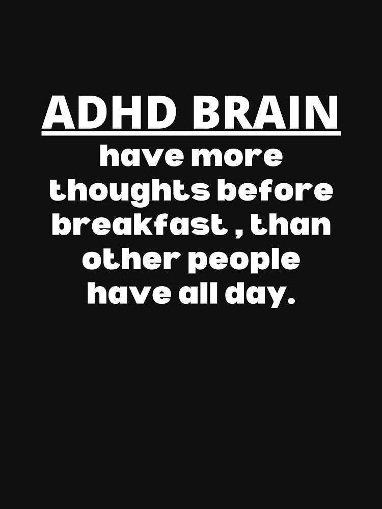ADHD Awareness, Attention deficit hyperactivity disorder, ADHD Warrior, ADHD Quote, ADHD Support, ADHD Gift by... (Image 3)