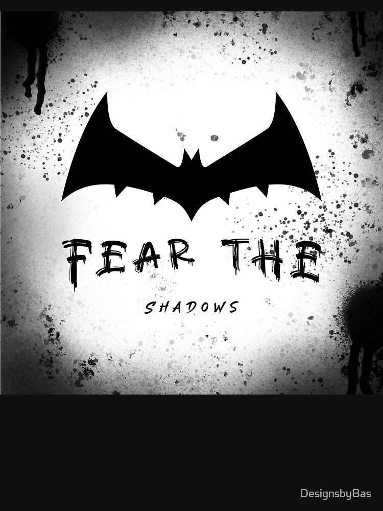 Fear: The Shadows—Black and White by DesignsbyBas T-Shirts, Hoodie, Sweatshirt | BlankRebels.com (Image 3)