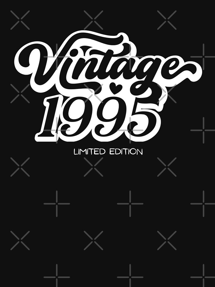 27 Year Old Vintage 1995 Limited Edition by OMG Outfits T-Shirts, Hoodie, Sweatshirt | BlankRebels.com (Image 3)