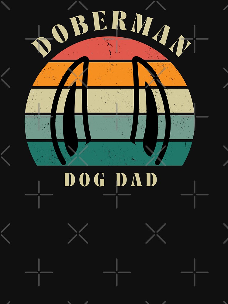 Natural ear doberman Dog Dad 90s Retro by myrll T-Shirts, Hoodie, Sweatshirt | BlankRebels.com (Image 3)