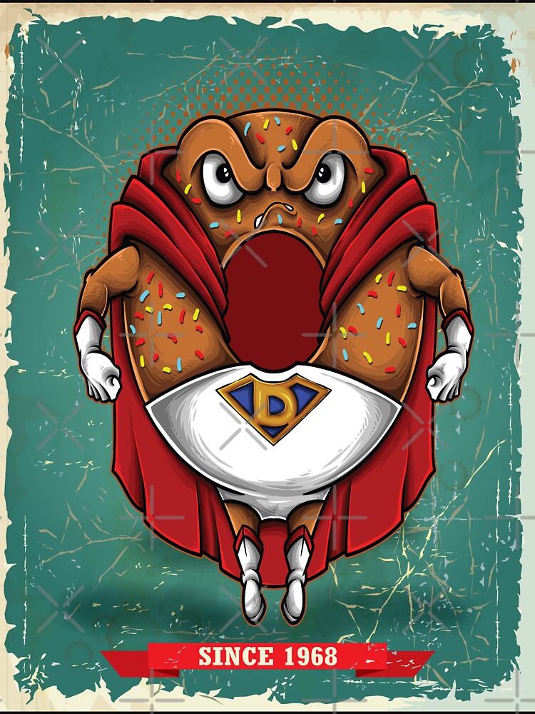 Superhero Donut Trading Card Foodie by ProjectX23 T-Shirts, Hoodie, Sweatshirt | BlankRebels.com (Image 3)