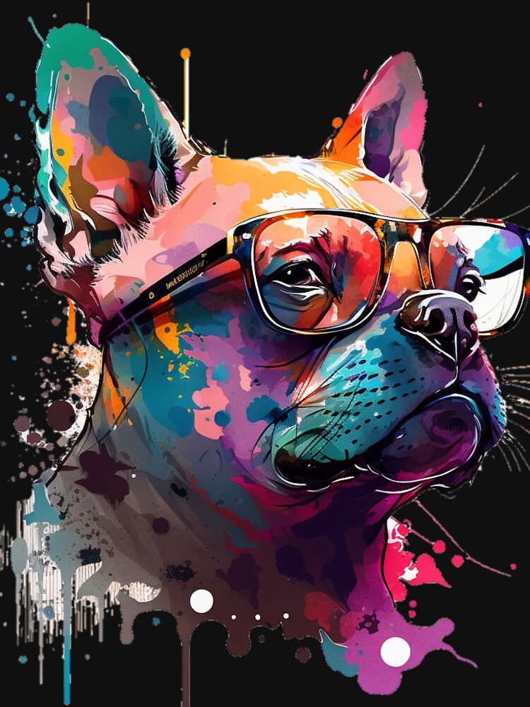 A dog wearing glasses by khaledahmed6249 T-Shirts, Hoodie, Sweatshirt | BlankRebels.com (Image 3)