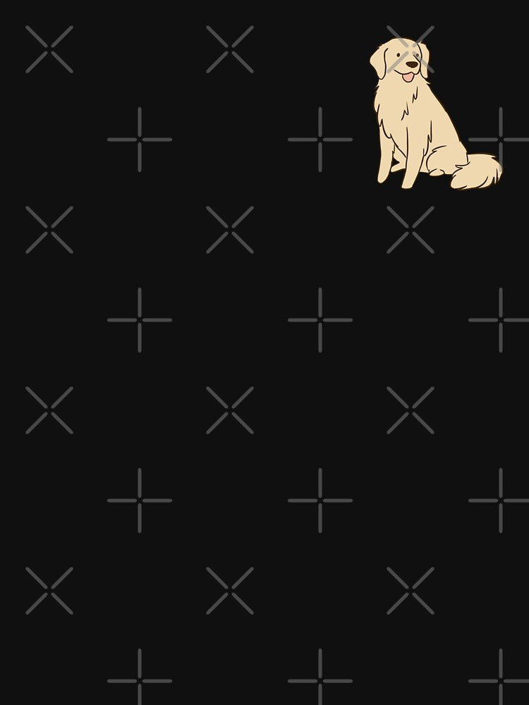 Golden retriever cartoon illustration by Yarafantasyart T-Shirts, Hoodie, Sweatshirt | BlankRebels.com (Image 3)