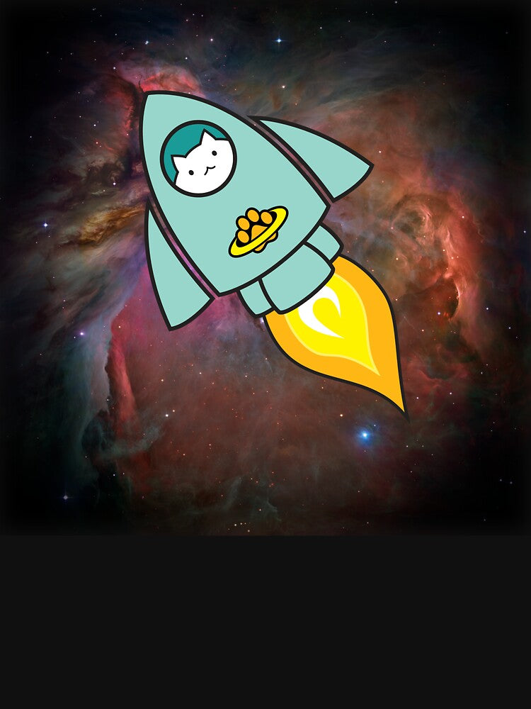 Fat Cat Rocketship by Keska T-Shirts, Hoodie, Sweatshirt | BlankRebels.com (Image 3)