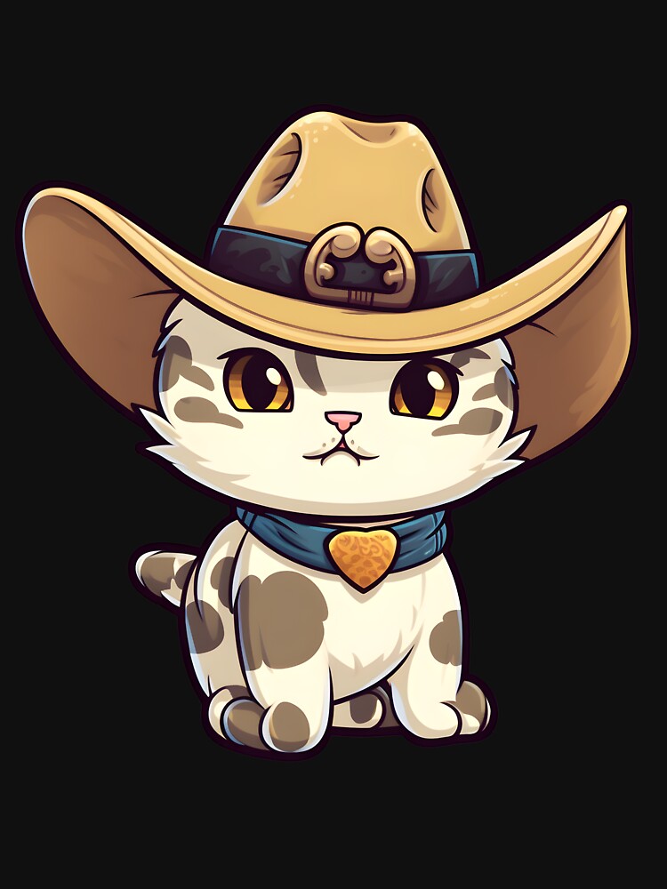Cute Cowboy Cat by Zoondertt T-Shirts, Hoodie, Sweatshirt | BlankRebels.com (Image 3)