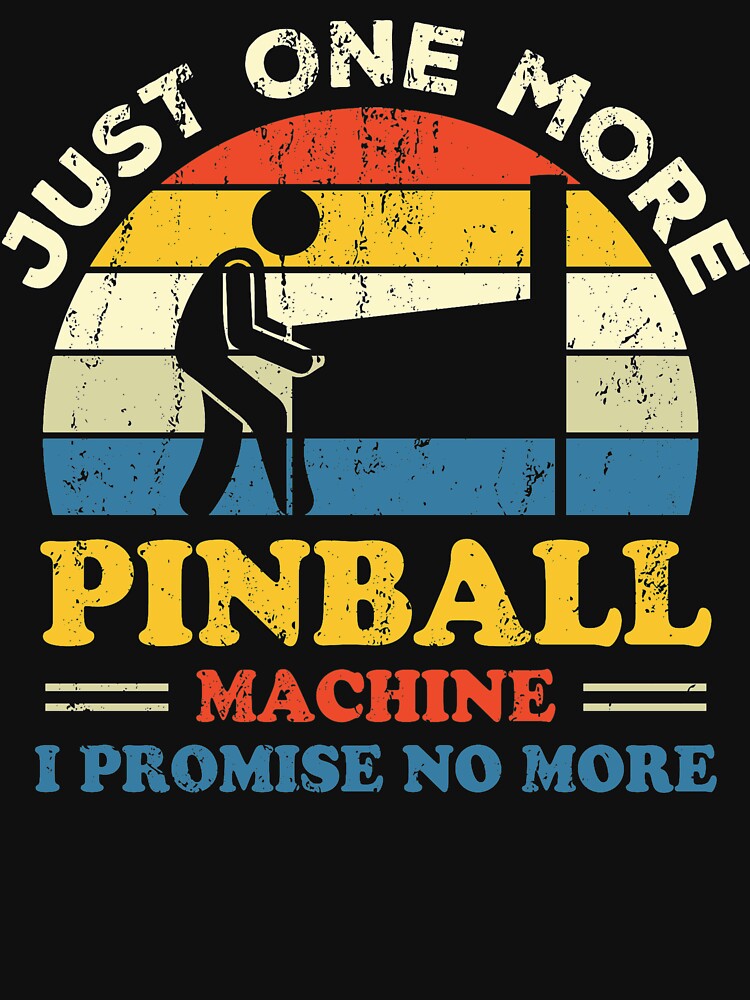Pinball by EinzigartigeShirts