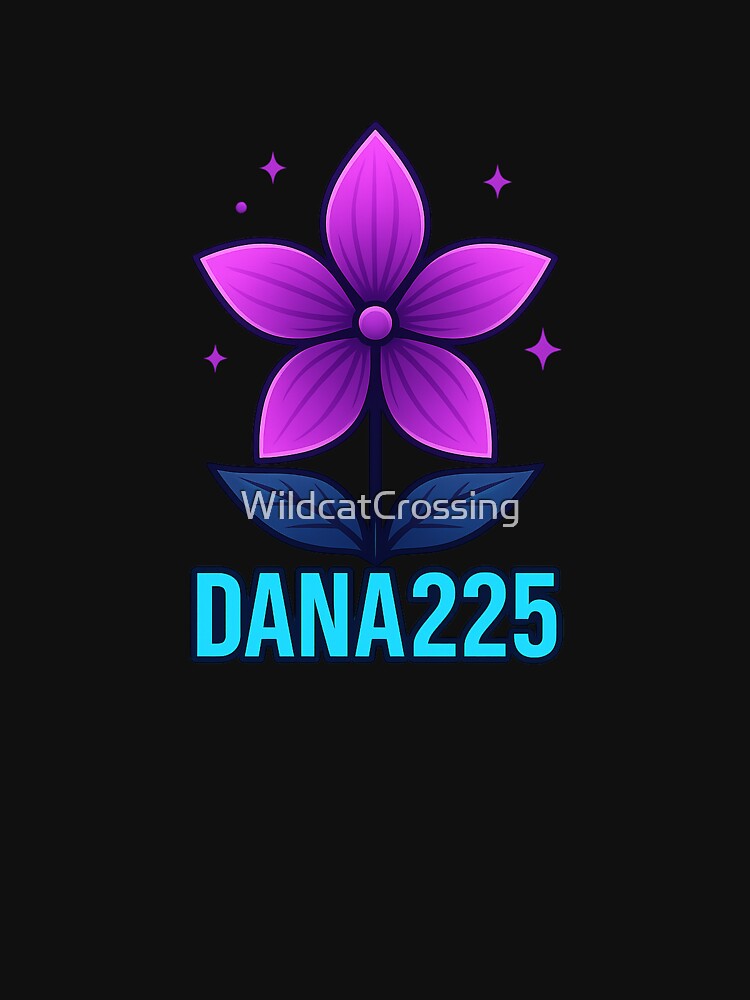 DANA225 Logo – Purple Flower Glow by WildcatCrossing T-Shirts, Hoodie, Sweatshirt | BlankRebels.com (Image 3)