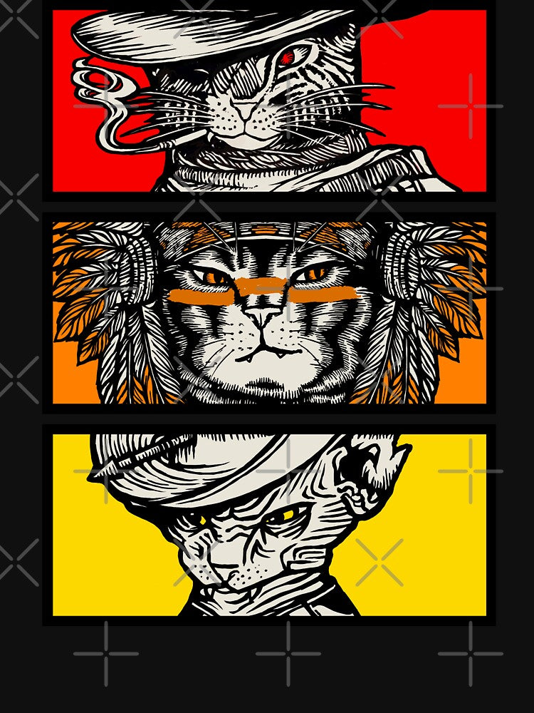 Trio of Scoundrels by BlackPawsWorld T-Shirts, Hoodie, Sweatshirt | BlankRebels.com (Image 3)