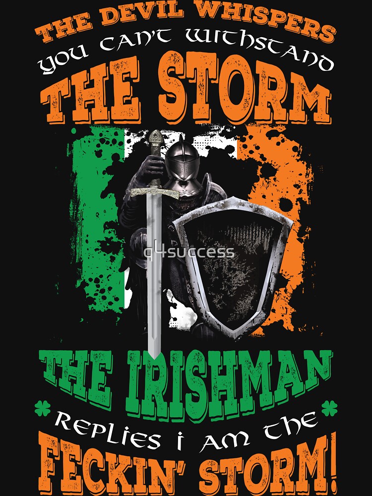 The Devil Whispers St. Patricks Day Casual Shirts and Tops Gift Ideas by q4success Hoodie, Sweatshirt (Image 3)