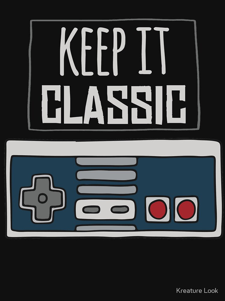 Keep it classic | Gamer Gifts | Gamer clothing | Gamer Dad | Gamer dad | Gamer Sayings | Gamer Gifts for Men |... (Image 3)
