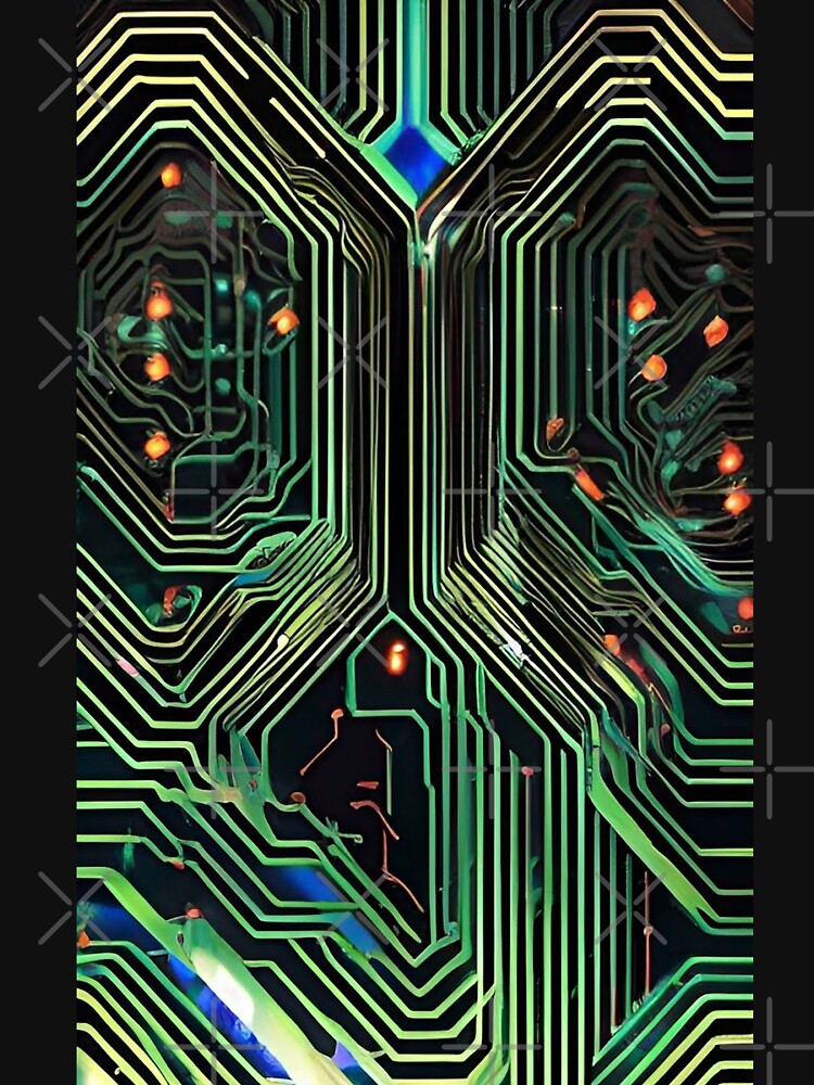 Cyber Pattern by CattlettArt
