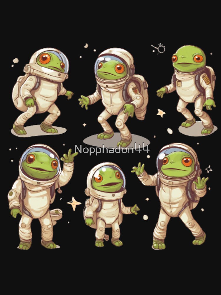 Frog Astronauts by Nopphadon44 T-Shirts, Hoodie, Sweatshirt | BlankRebels.com (Image 3)