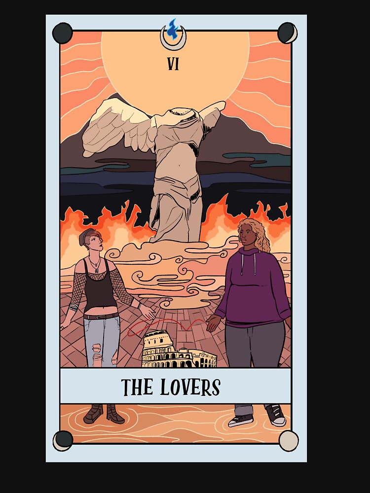 The Lovers - Lunamand Tarot by William Novak T-Shirts, Hoodie, Sweatshirt | BlankRebels.com (Image 3)