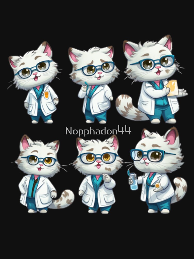 Cat doctor by Nopphadon44 T-Shirts, Hoodie, Sweatshirt | BlankRebels.com (Image 3)