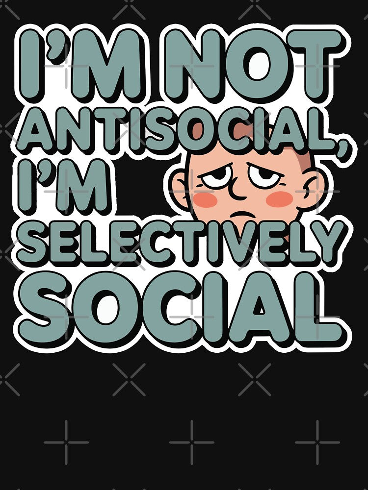Funny Introvert Quote – Humorous Minimal Design by Liva Art T-Shirts, Hoodie, Sweatshirt | BlankRebels.com (Image 3)