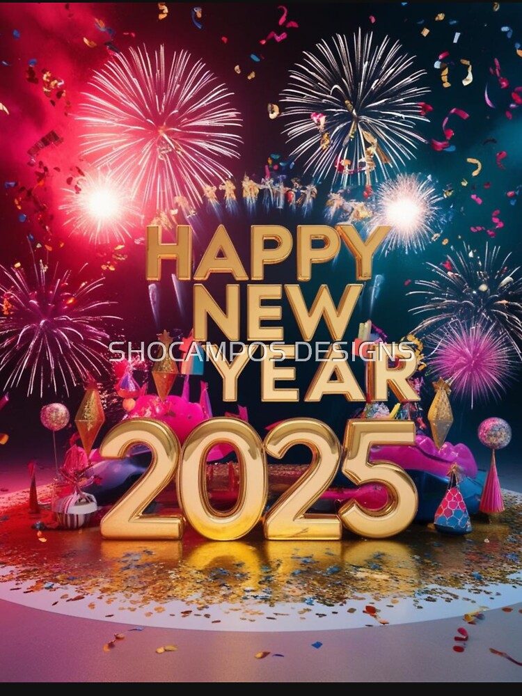 Happy 2025, may this year be wonderful! by SHOCAMPOS DESIGNS T-Shirts, Hoodie, Sweatshirt | BlankRebels.com (Image 3)
