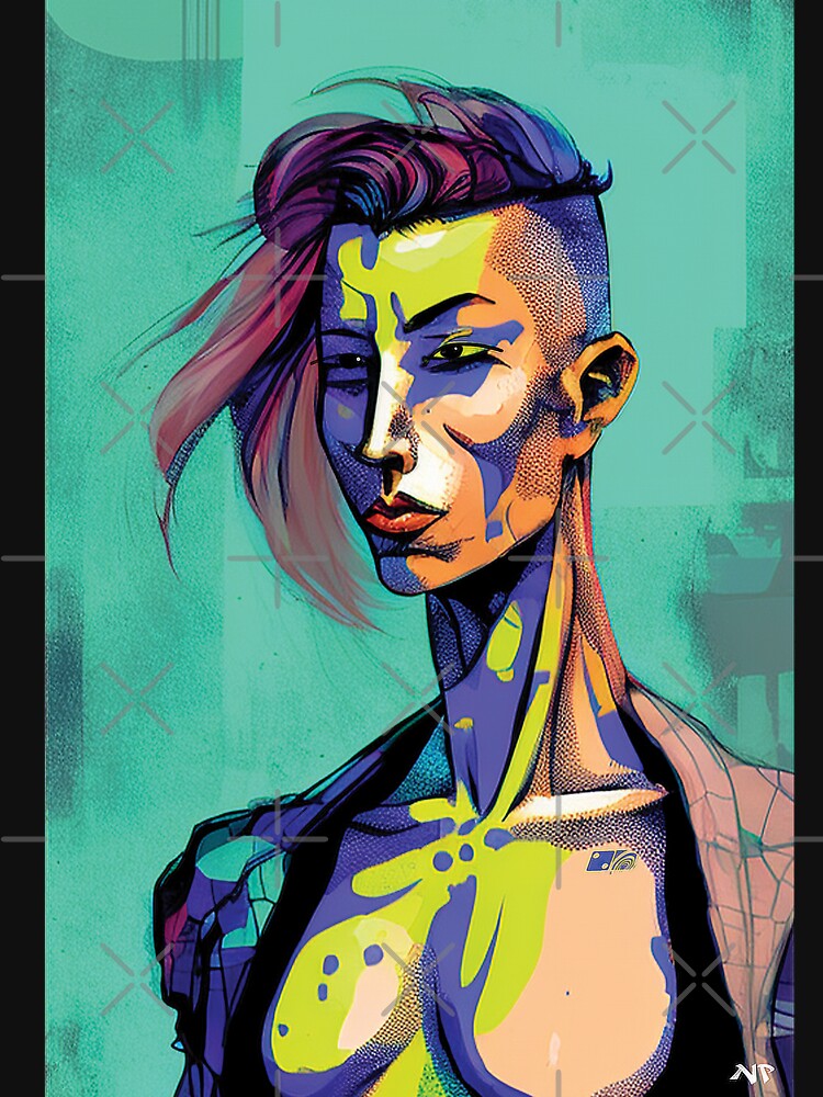 Neon Punk#20 by PhiloSophyEye T-Shirts, Hoodie, Sweatshirt | BlankRebels.com (Image 3)