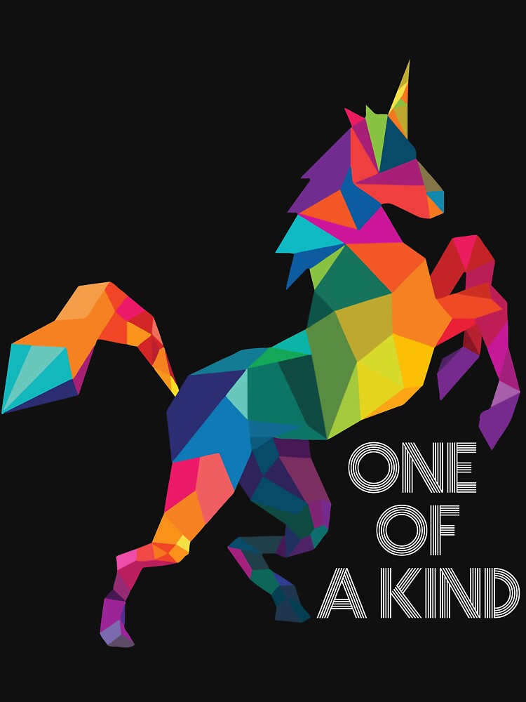 One Of A Kind Cute Unicorn Design by AllStarMerch T-Shirts, Hoodie, Sweatshirt | BlankRebels.com (Image 3)