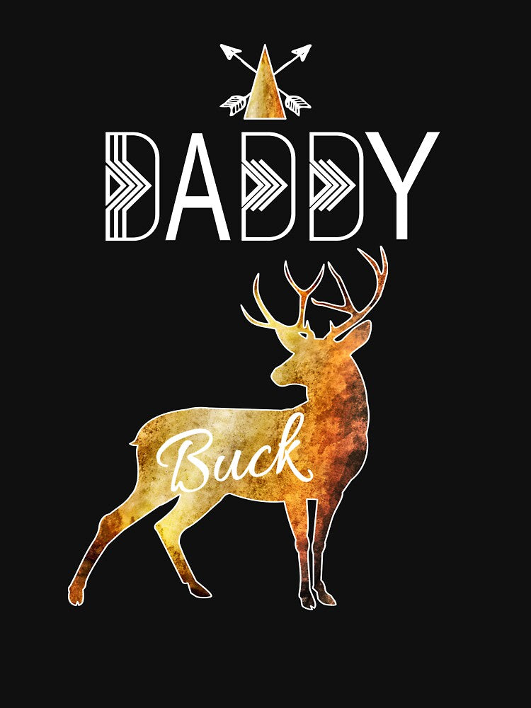 Daddy Deer Buck Tribal Family Christmas Camping Holiday Gift by Sapphire Star T-Shirts, Hoodie, Sweatshirt (Image 3)