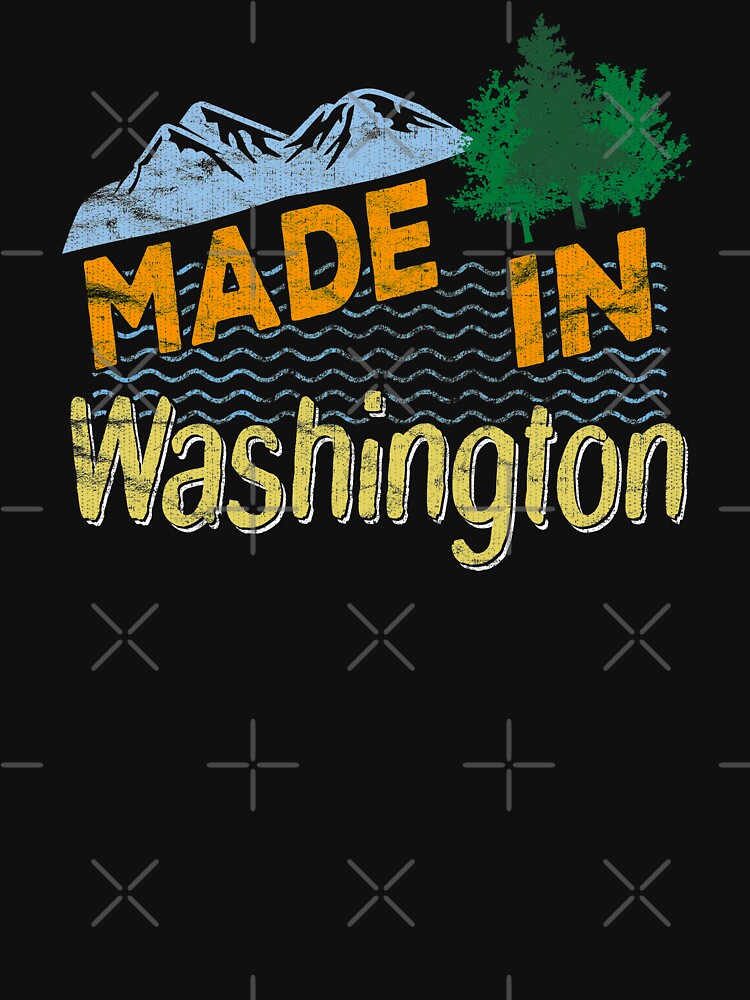 Made in Washington Landscape Camping design by fermo