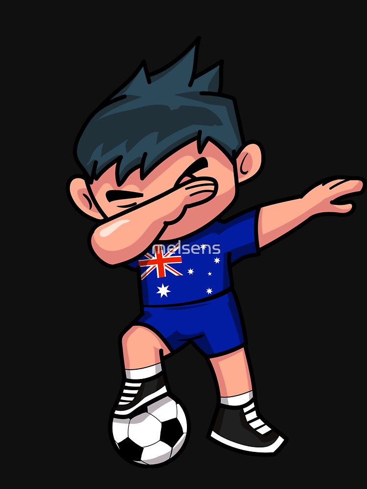 Soccer Boy Dabbing Australia by melsens