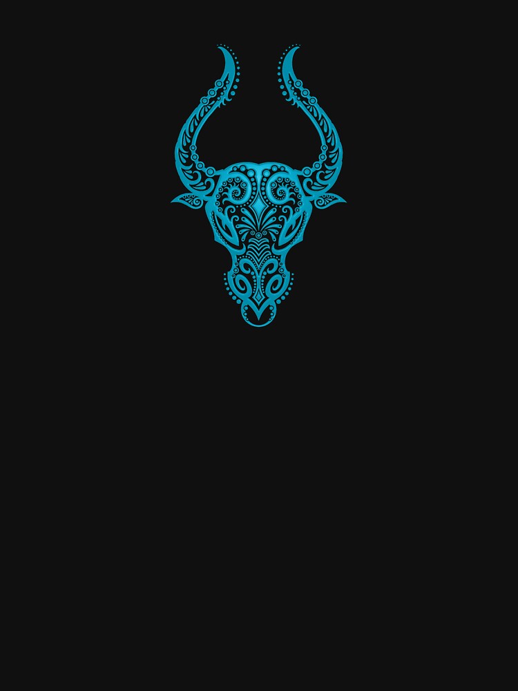 Blue Taurus Zodiac Sign in the Stars by JeffBartels T-Shirts, Hoodie, Sweatshirt | BlankRebels.com (Image 3)