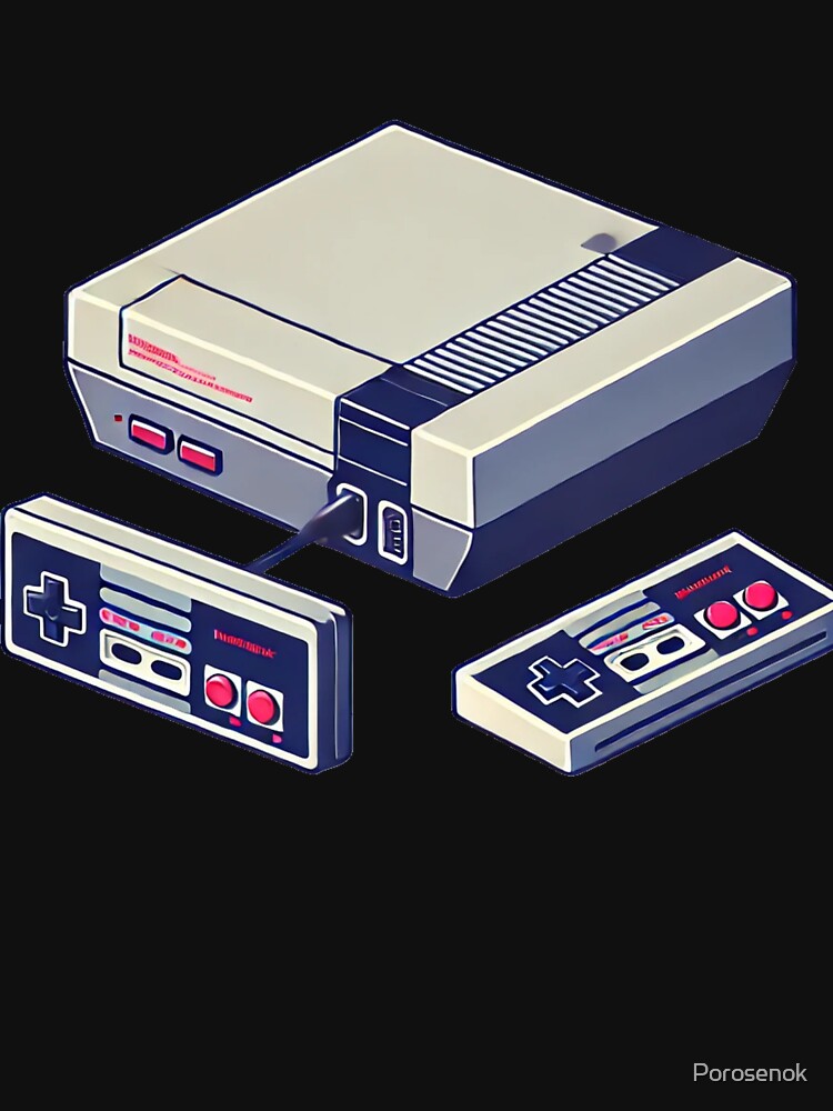 Retro Gaming Station by Porosenok T-Shirts, Hoodie, Sweatshirt | BlankRebels.com (Image 3)