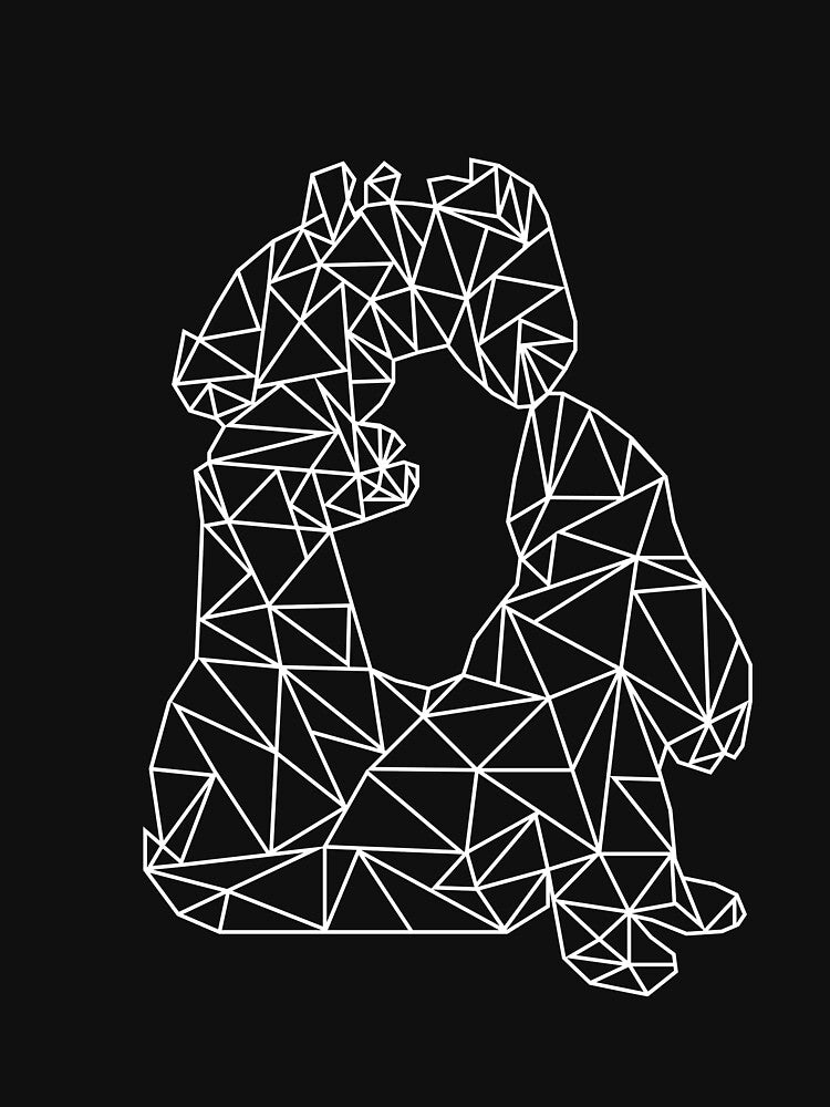 Cool polygon Easter bunny with baby bunny by Luxara1 T-Shirts, Hoodie, Sweatshirt | BlankRebels.com (Image 3)