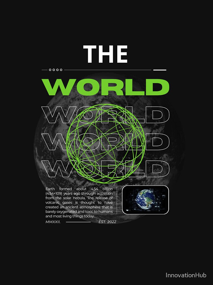 The World, Discovery, Diversity, History, Adventure,T-shirts. by InnovationHub Hoodie, Sweatshirt | BlankRebels.com (Image 3)