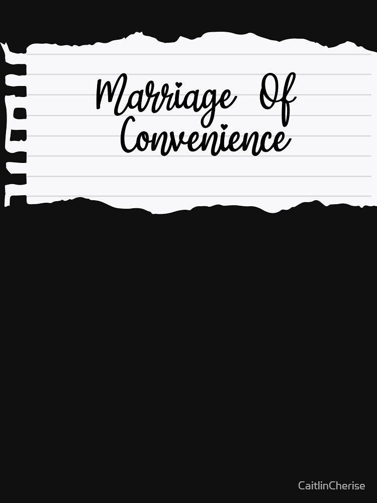 Marriage of Convenience by CaitlinCherise T-Shirts, Hoodie, Sweatshirt | BlankRebels.com (Image 3)
