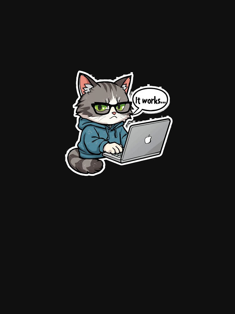 Programer cat by wolosikowsky T-Shirts, Hoodie, Sweatshirt | BlankRebels.com (Image 3)
