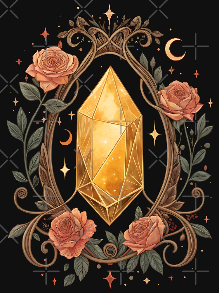 Citrine Solar Core by SolombraArt T-Shirts, Hoodie, Sweatshirt | BlankRebels.com (Image 3)