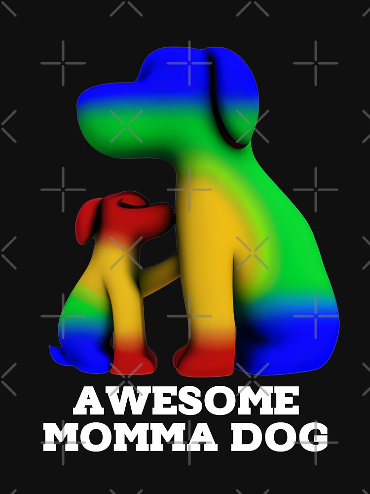 Valentine 3D Momma Dog Hug Love Support Parent Lovers by BOHOVIN T-Shirts, Hoodie, Sweatshirt | BlankRebels.com (Image 3)
