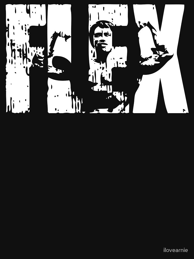FLEX (Arnold Iconic) by ilovearnie T-Shirts, Hoodie, Sweatshirt | BlankRebels.com (Image 3)