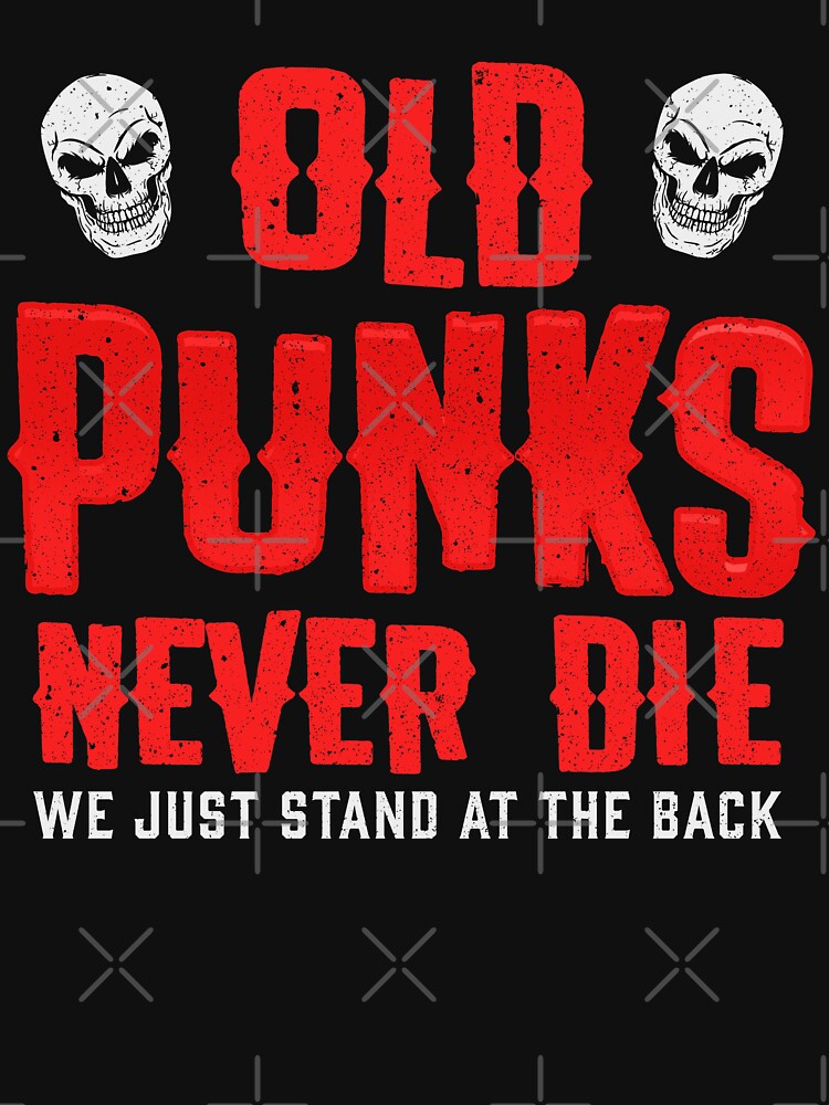Punk Rock T-Shirt Never Dead Funny by tncgifts