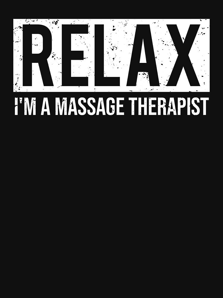 Relax I'm A Massage Therapist Funny Gift T-shirt by zcecmza Hoodie, Sweatshirt | BlankRebels.com (Image 3)