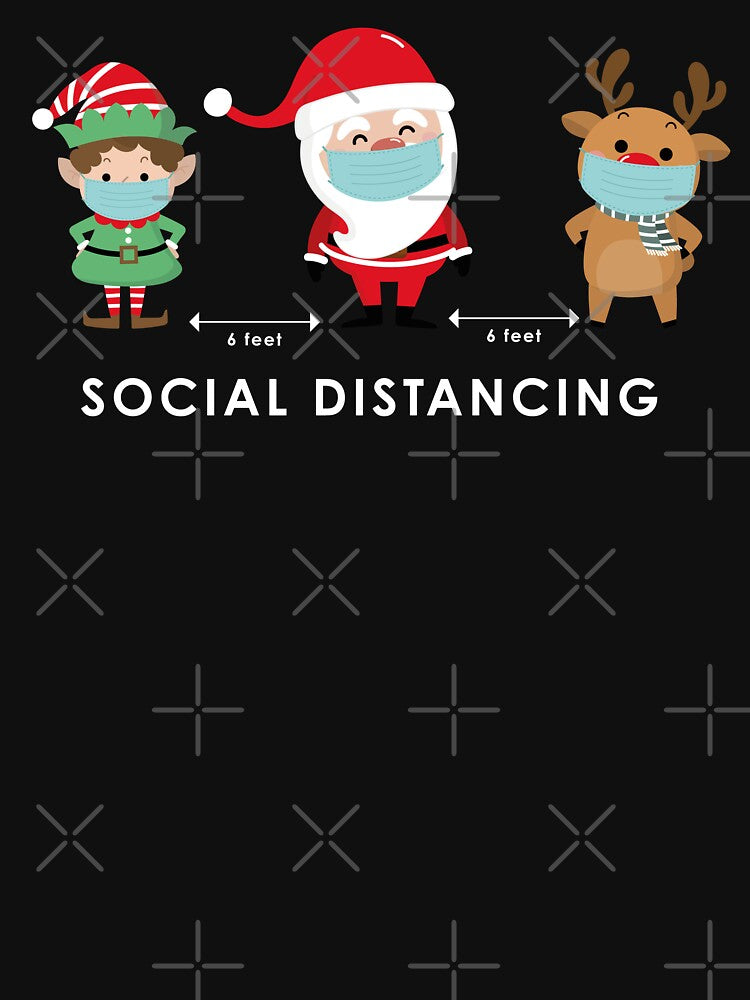 Quarantine Shirt, Christmas Family Shirt, Social distancing shirt, Funny Christmas Shirt, Hilarious Social... (Image 3)
