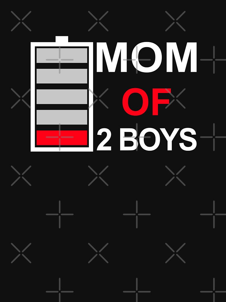 Mom Of 2 Boys Gift From Son for black by taby2you T-Shirts, Hoodie, Sweatshirt | BlankRebels.com (Image 3)