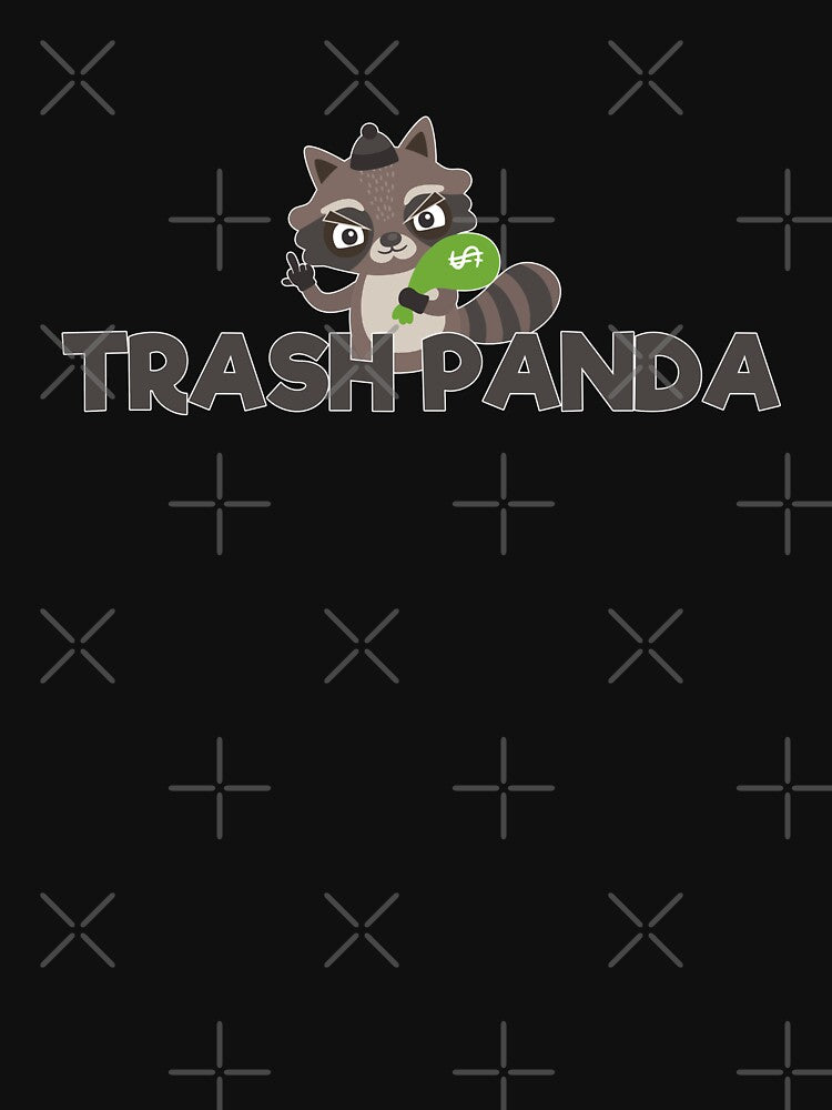 Trash Panda - Funny Raccoon Cheeky Animal by PrintPress T-Shirts, Hoodie, Sweatshirt | BlankRebels.com (Image 3)