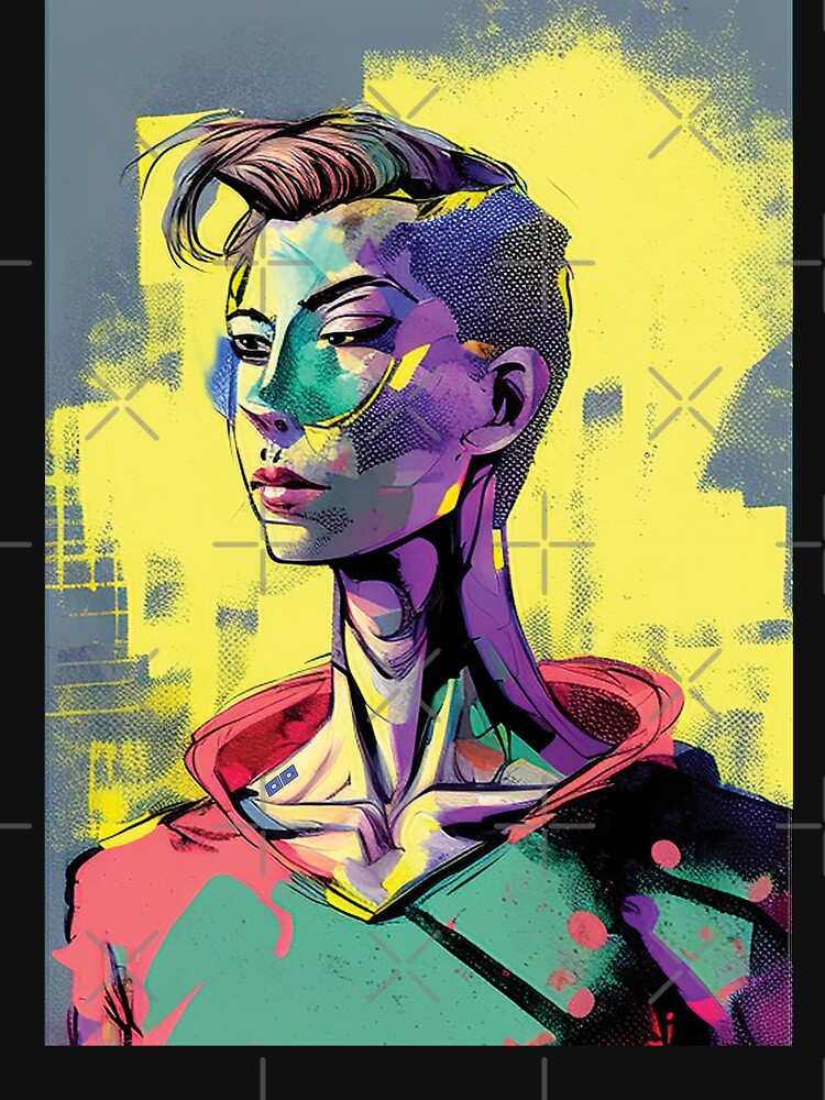 Neon Punk#11 by PhiloSophyEye T-Shirts, Hoodie, Sweatshirt | BlankRebels.com (Image 3)