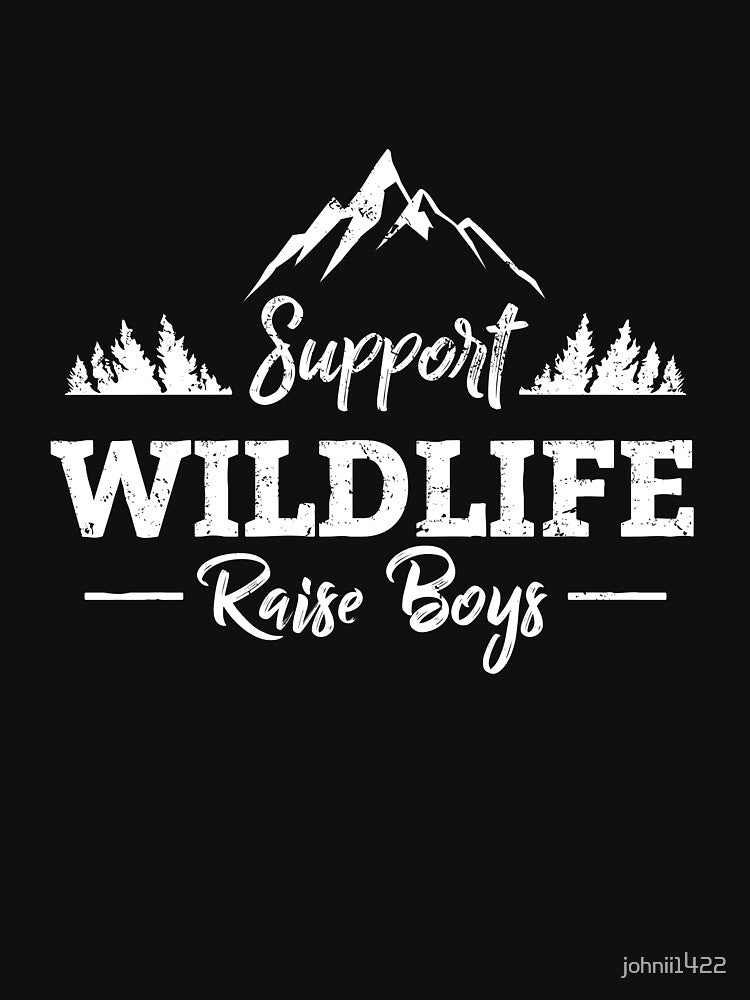 Support Wildlife Raise Boys Shirt, Mom Shirt, Mom T-shirt, Funny Mom Shirt, Mom Gift, Funny Mom Gift, Boy Mom,... (Image 3)