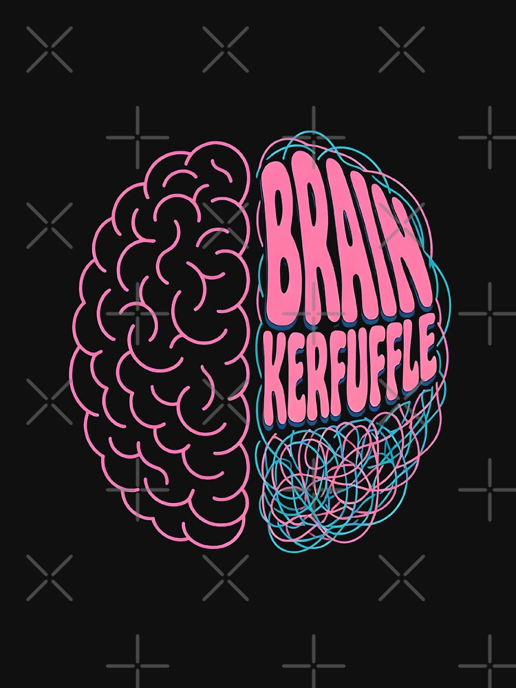 Brain Kerfuffle | ADHD by JasyTes T-Shirts, Hoodie, Sweatshirt | BlankRebels.com (Image 3)