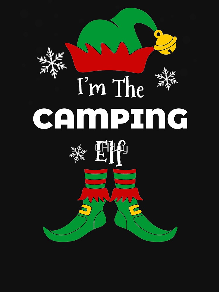 I'm the CAMPING Elf Family Matching Christmas Gift by CHday T-Shirts, Hoodie, Sweatshirt | BlankRebels.com (Image 3)