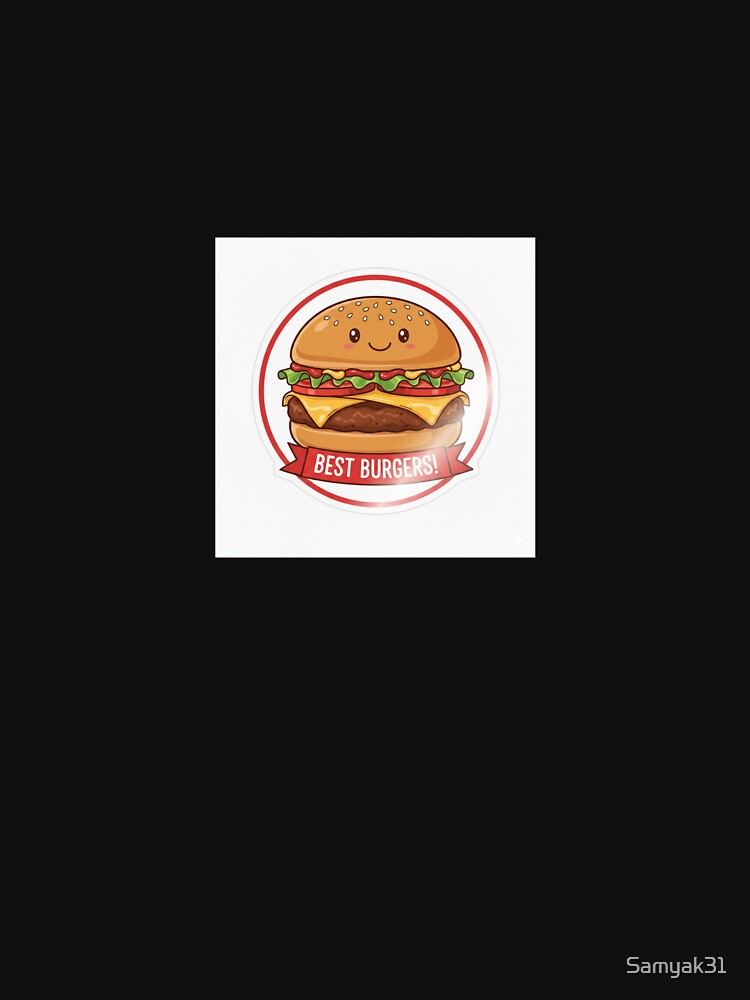 Little Burger, Big Smile ?? by Samyak31 T-Shirts, Hoodie, Sweatshirt | BlankRebels.com (Image 3)