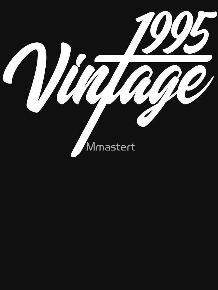 Vintage Retro 1995 Birthday by Mmastert T-Shirts, Hoodie, Sweatshirt | BlankRebels.com (Image 3)
