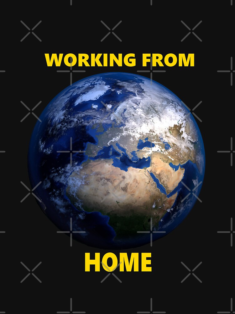 Working from Home by RetroGoodies T-Shirts, Hoodie, Sweatshirt | BlankRebels.com (Image 3)