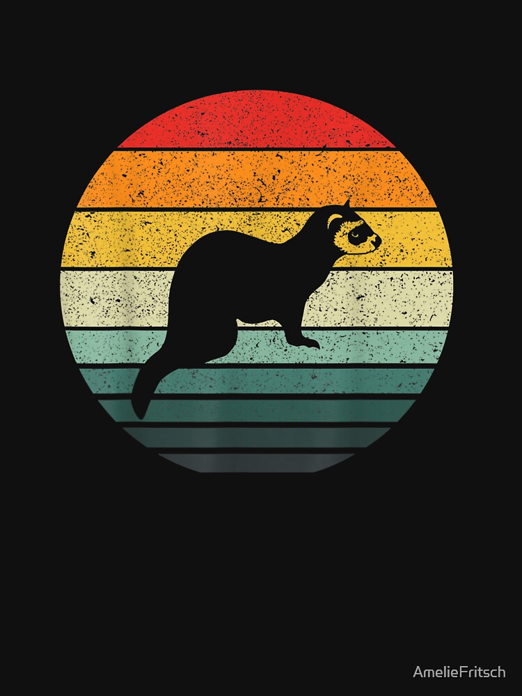 Vintage Ferret Retro T-Shirts, Hoodie, Sweatshirt